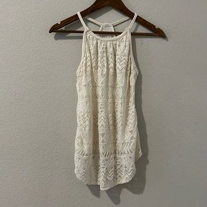 Francesca’s Lace Tank Size S